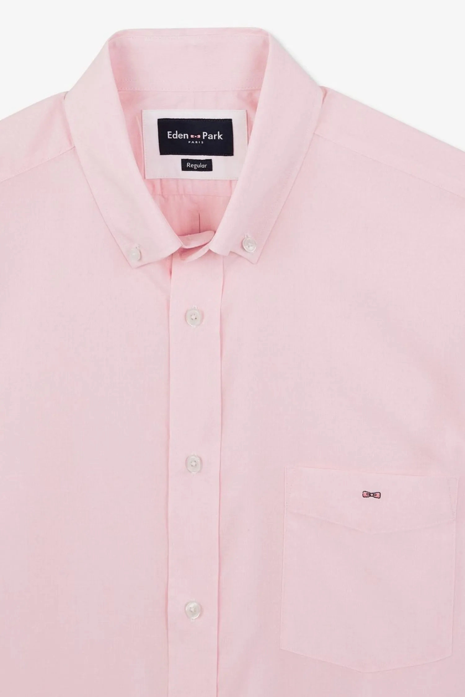 Sale Cheiette Roe En Coton Dobby Homme Chemisettes