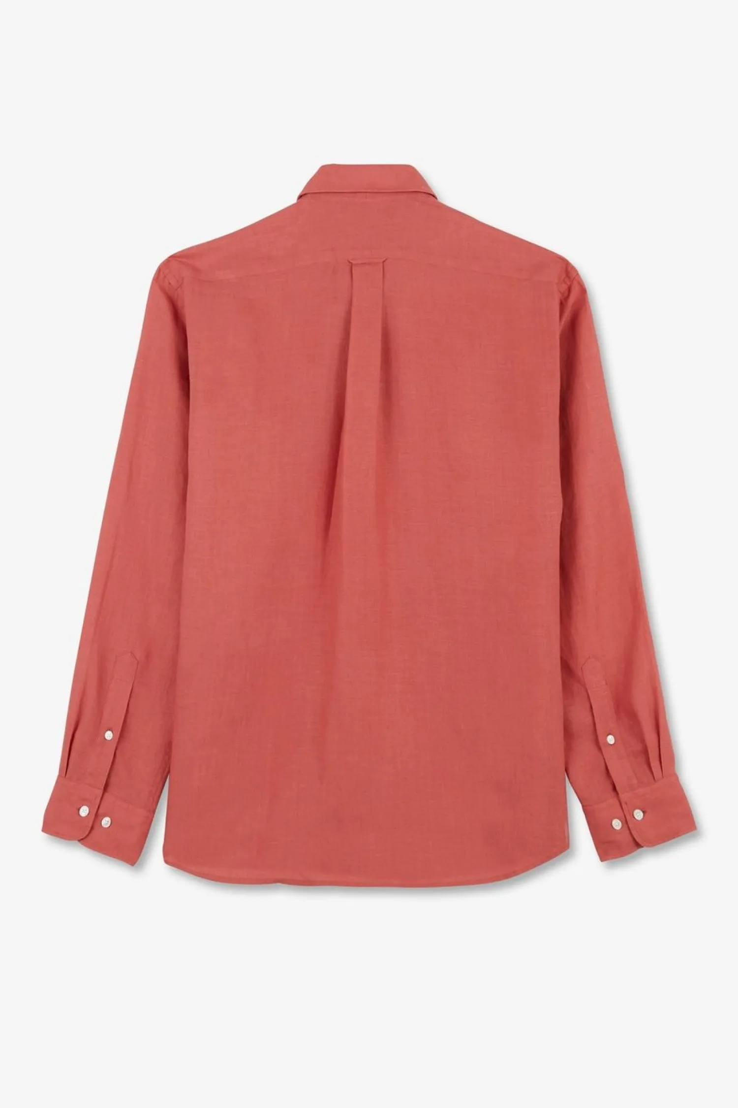 Discount Cheie Unie Rouge Brique En in Homme Chemises
