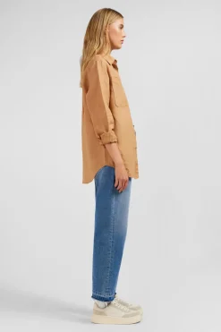 Outlet Chemisier Beige Uni Femme Chemises