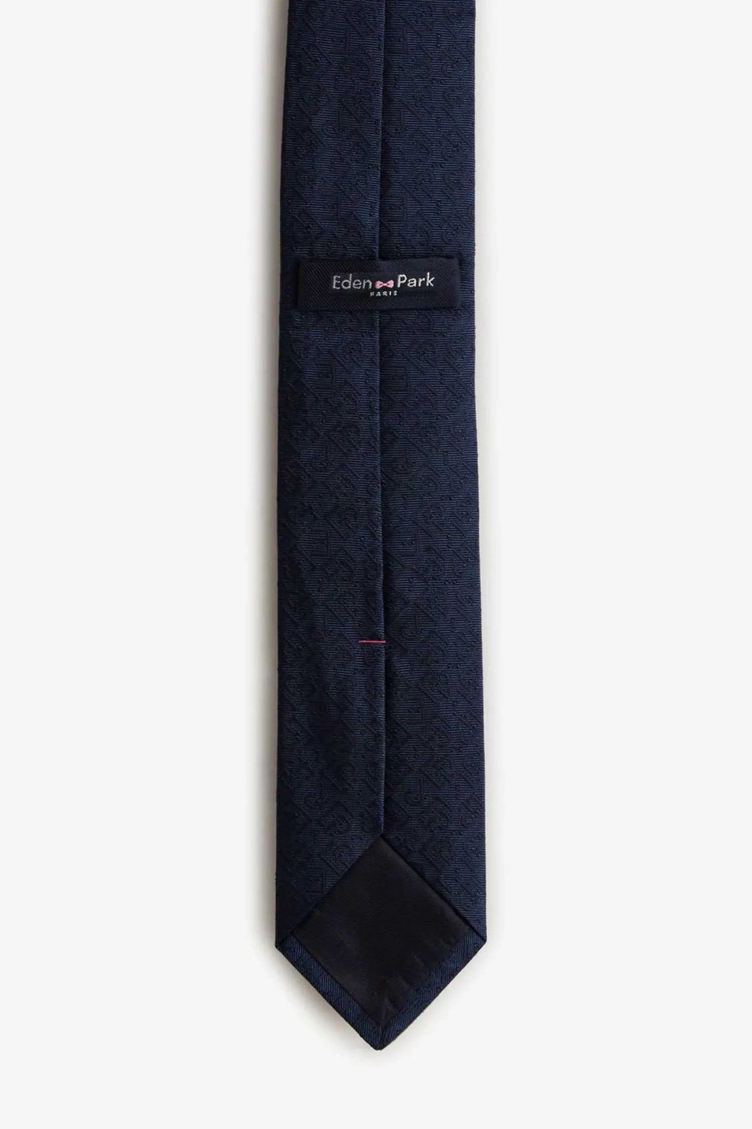 Outlet Cravate Bleu Fonce A Micros-Motifs Exclusifs Homme Cravates & Noeuds Papillon