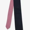 Hot Cravate Colorblock Rose Homme Cravates & Noeuds Papillon