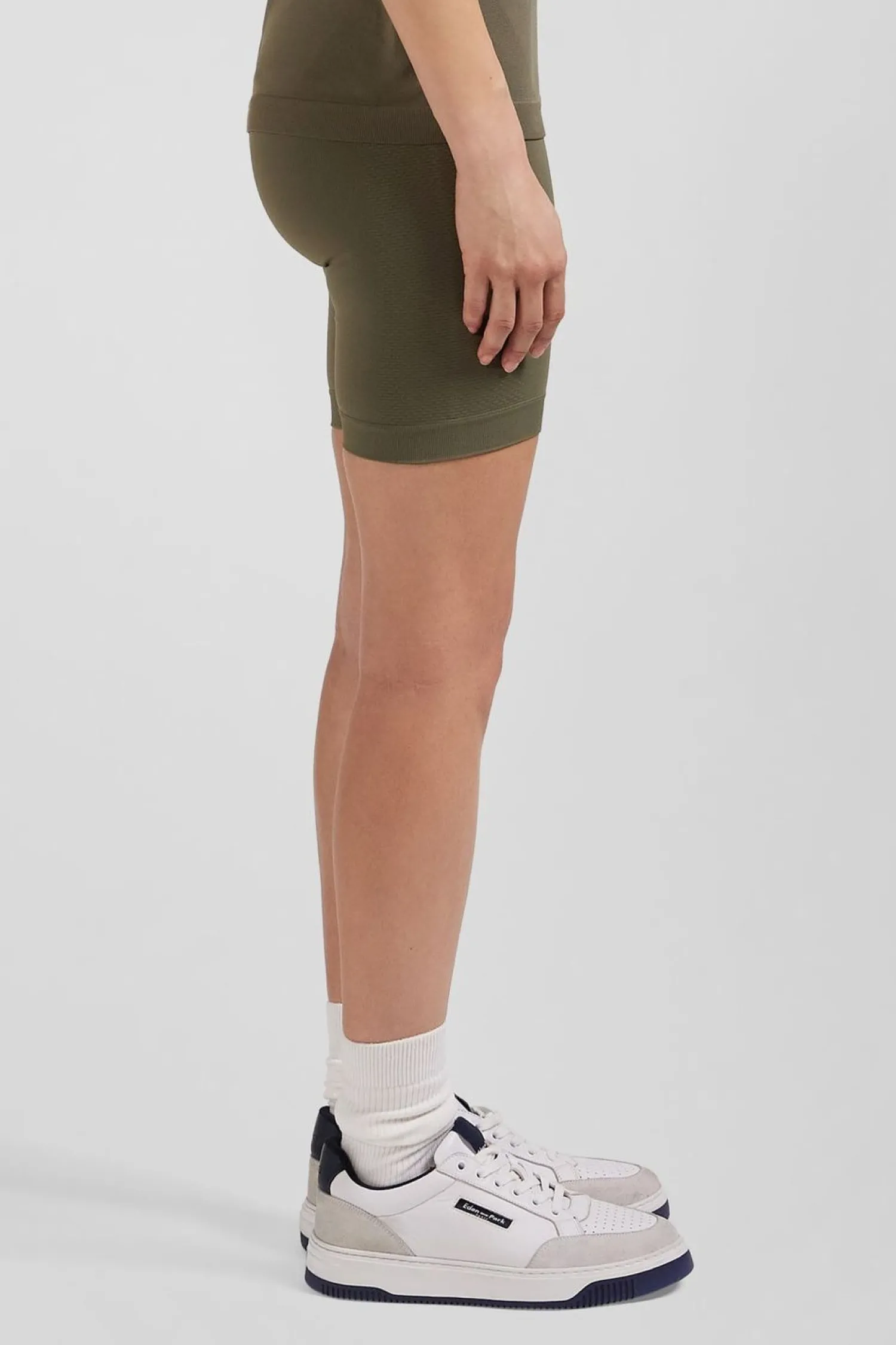 Clearance Cycite De port tretch Kaki Femme Pantalons Et Shorts