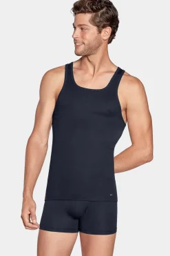 Debardeur Uni En Coton tretch arine Homme Pyjamas