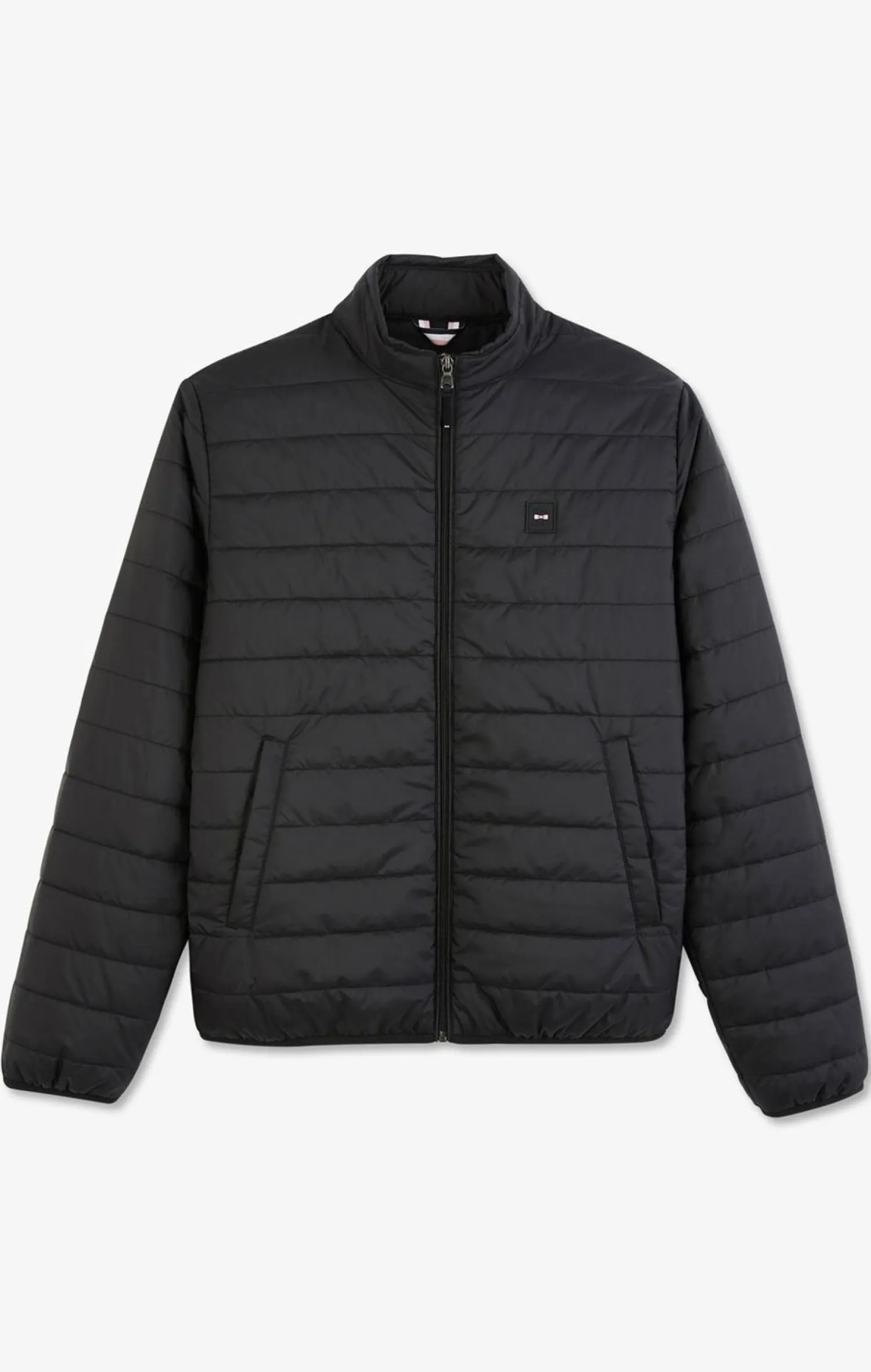 Doudoune egere A anche ongue Noir Homme Manteaux Et Vestes
