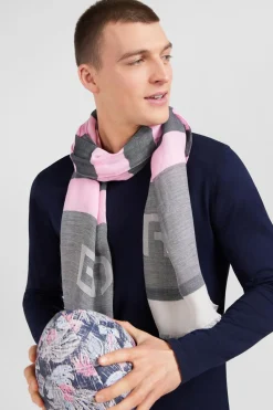 Clearance Echarpe Cerclee Rose Homme Echarpes & Chèches