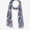 Echarpe En Coton Motifs Fleuris Exclusifs Homme Echarpes & Chèches