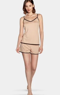 Outlet Enebe Nuiette horty En yoce tretch Roe Femme Pyjamas