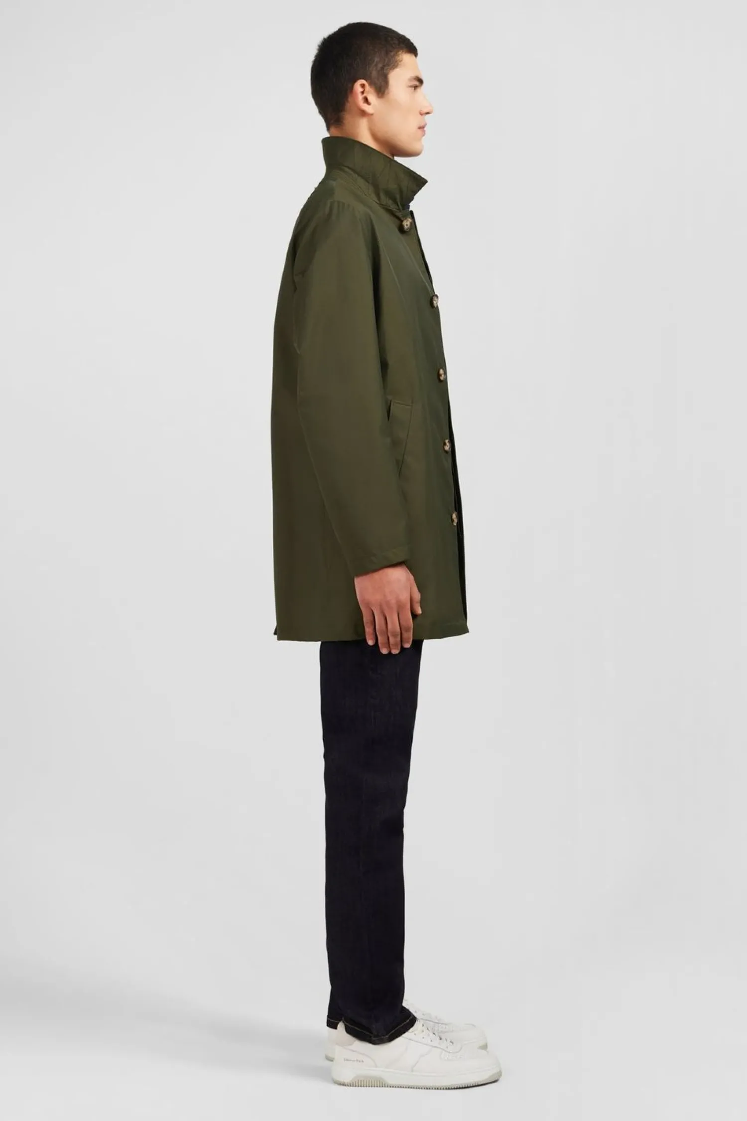 Discount Ipereabe Uni Kaki Homme Manteaux Et Vestes