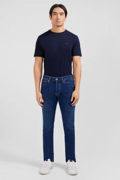 Best Jean Bleu En Coton Stretch Homme Pantalons