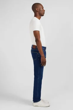 Hot Jean Brut En Coton Denim Stretch Coupe Regular Homme Pantalons