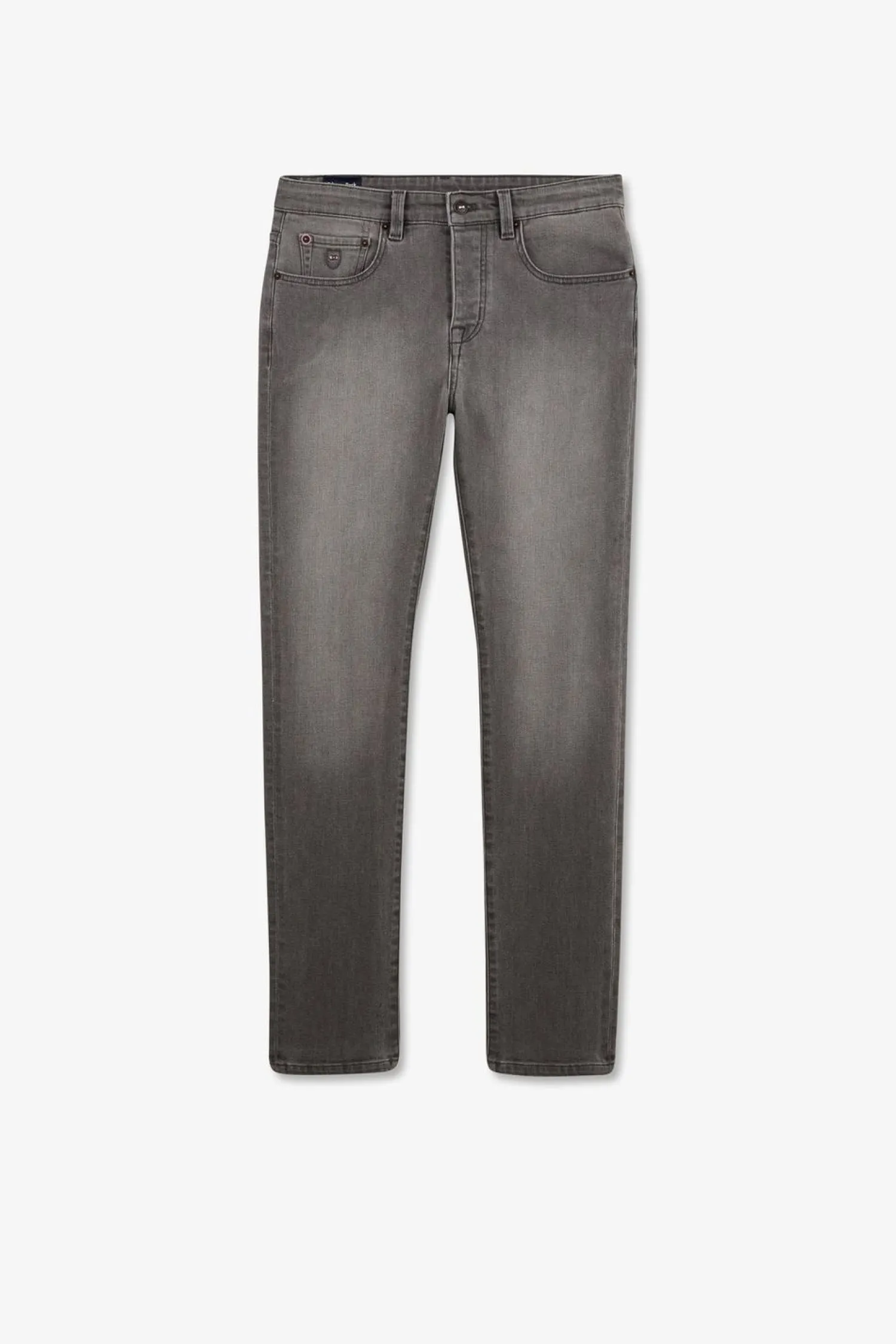Online Jean Gris 5 Poches Homme Pantalons