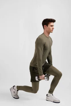 Hot Jogging De Sport Stretch Kaki Homme Pantalons