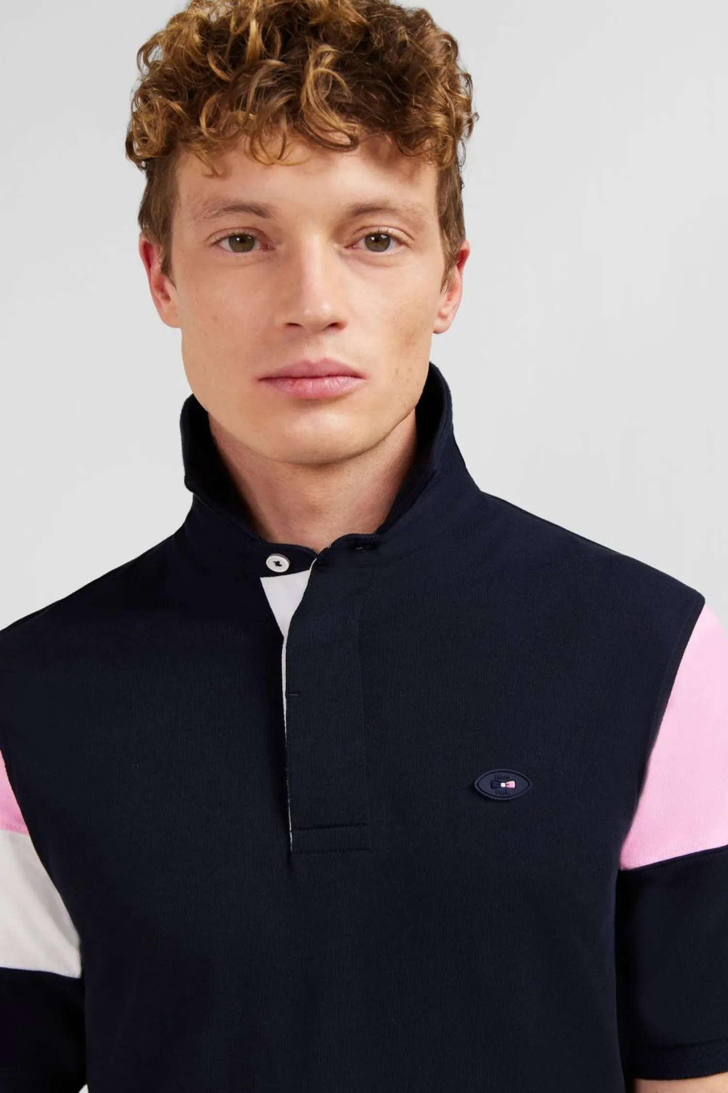 Hot aiot Beu Fonce Coorbock A Broderie Xv De France Homme Maillots De Rugby