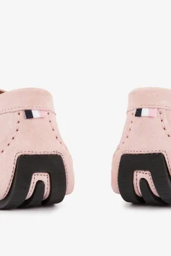 Online Mocassins Roses En Cuir Suede Homme Mocassins