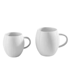 Online Mug Blanc En Porcelaine De Limoges - Grand Modele Art De La Table