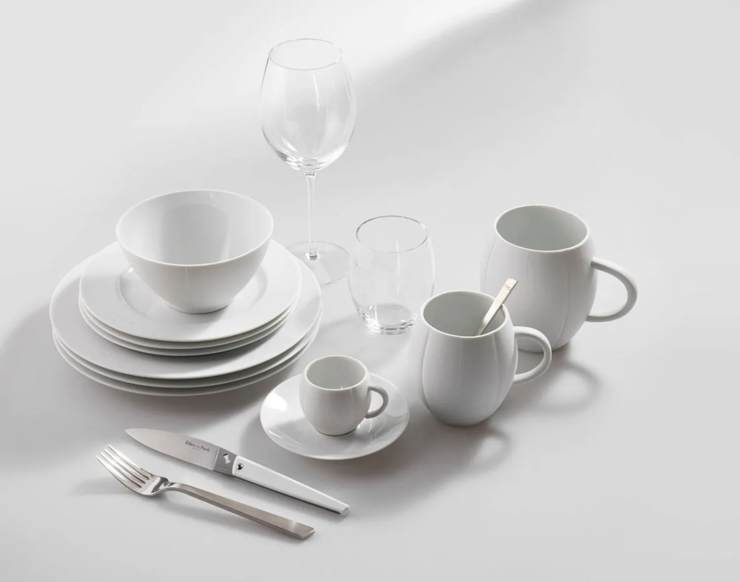 Online Mug Blanc En Porcelaine De Limoges - Grand Modele Art De La Table