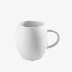 Online Mug Blanc En Porcelaine De Limoges - Petit Modele Art De La Table