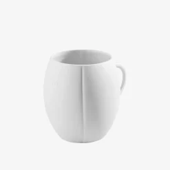 Online Mug Blanc En Porcelaine De Limoges - Petit Modele Art De La Table
