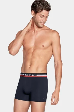 Pack De 2 Boxer Beu Cie Et Beu Uni Ceinture Contratante Homme Sous-Vêtements