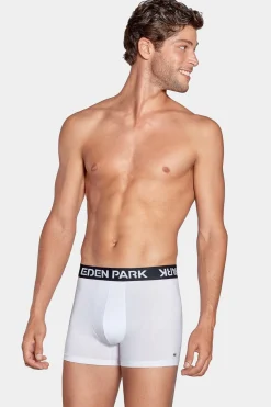 Hot Pack De 2 Boxer Beu Et Banc Uni Ceinture Contratante Homme Sous-Vêtements