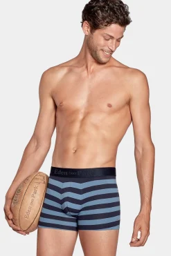 Best Pack De 2 Boxer Beu arine Rayure Beu Cair Et Uni Homme Sous-Vêtements