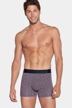 Clearance Pack De 2 Boxer Beu Uni Et Roe A icro-otif Ep Homme Sous-Vêtements