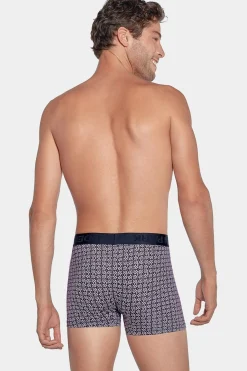 Clearance Pack De 2 Boxer Beu Uni Et Roe A icro-otif Ep Homme Sous-Vêtements