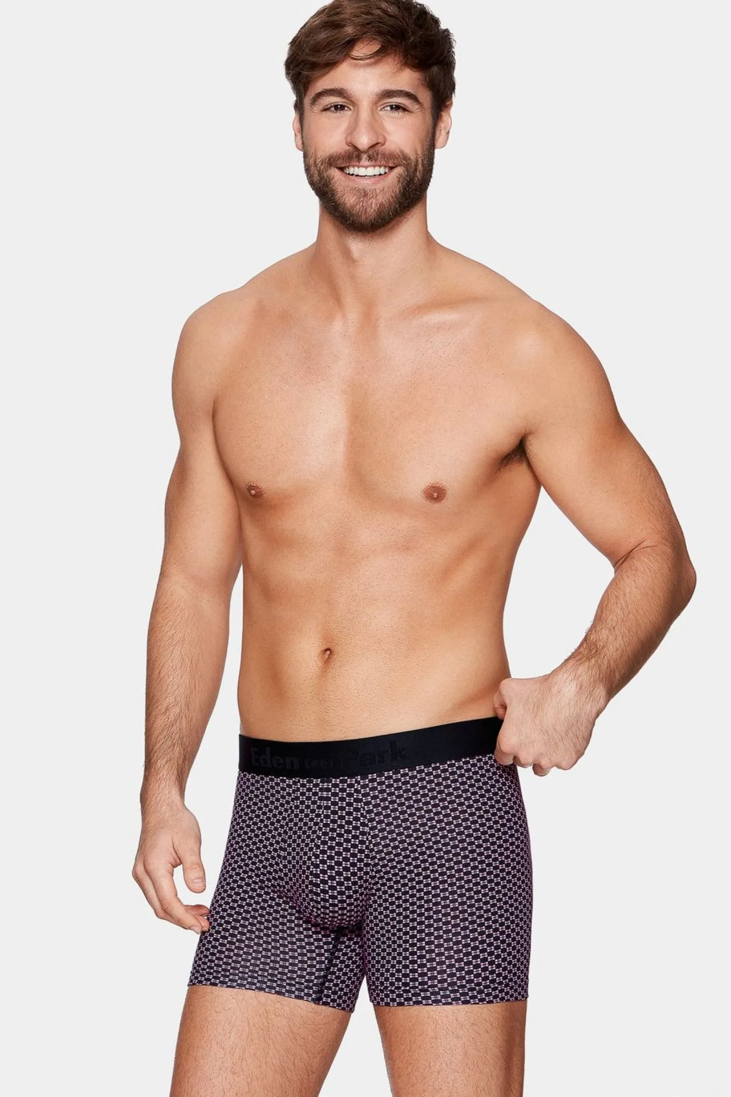 Outlet Pack De 2 Boxer Roe Detai Noeud Papion Et Beu arine Uni Homme Sous-Vêtements