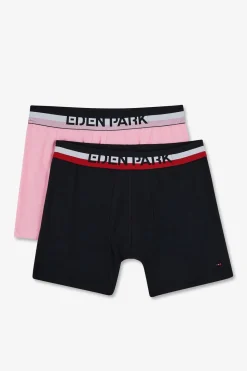 Online Pack De 2 Boxer Roe Et Beu Uni Ceinture Contratante Homme Sous-Vêtements