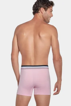 Online Pack De 2 Boxer Roe Et Beu Uni Ceinture Contratante Homme Sous-Vêtements