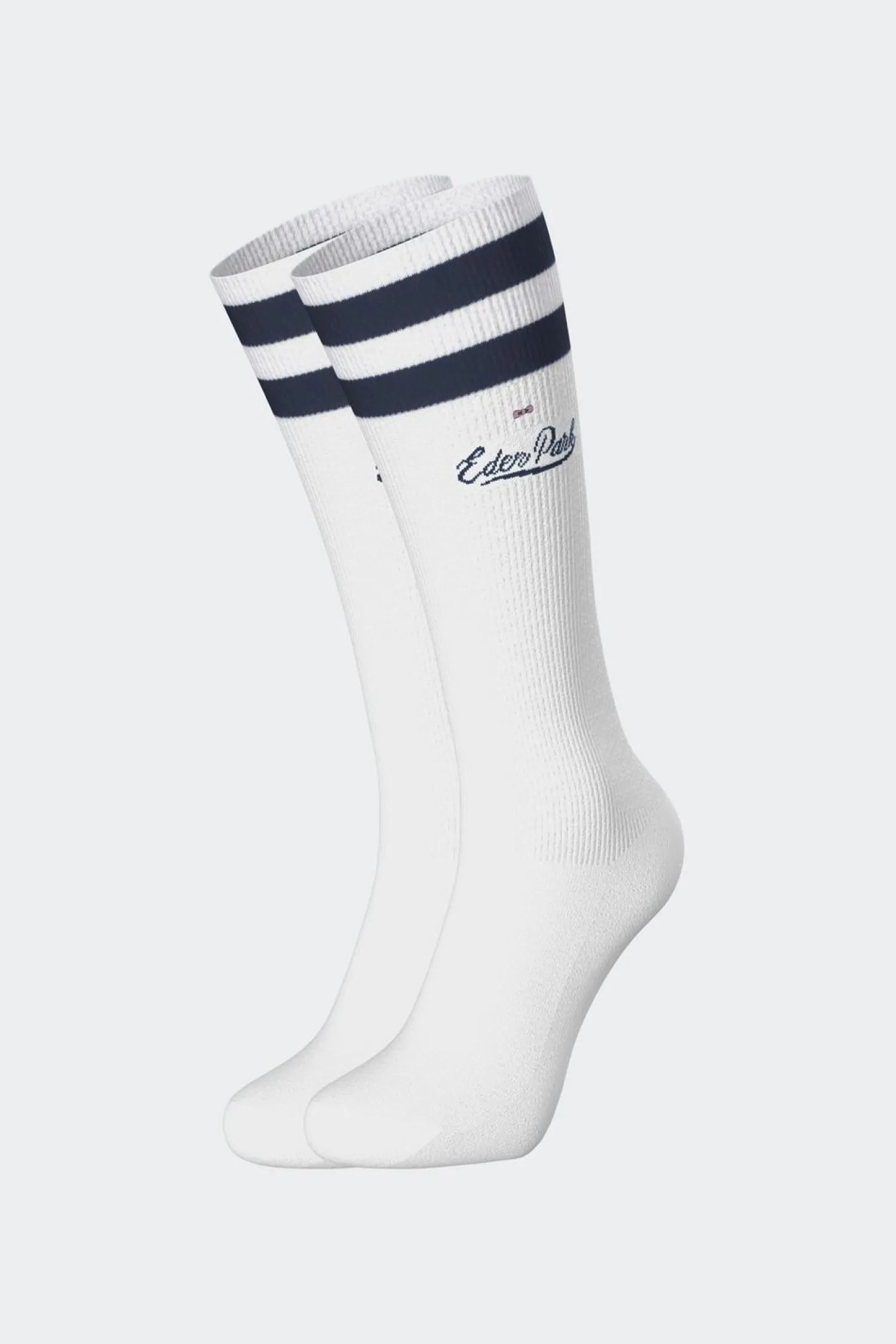 Sale Paire De Chaussettes Blanches Inscription Varsity En Coton Stretch Homme Chaussettes