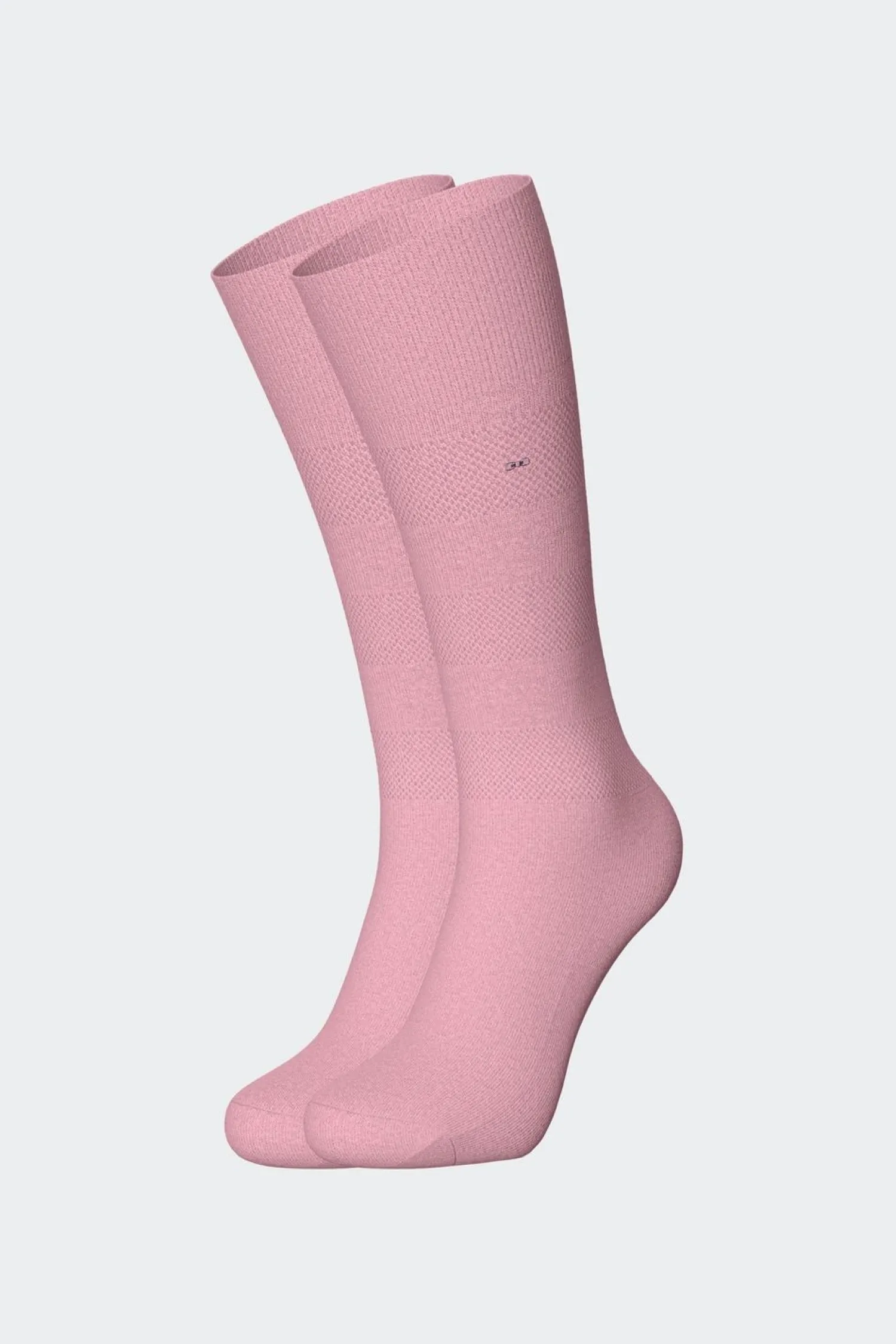 Discount Paire De Chaussettes Cerclees Roses En Coton Stretch Homme Chaussettes