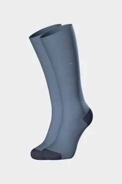 Clearance Paire De Chaussettes Cotelees Ciel En Coton Stretch Homme Chaussettes