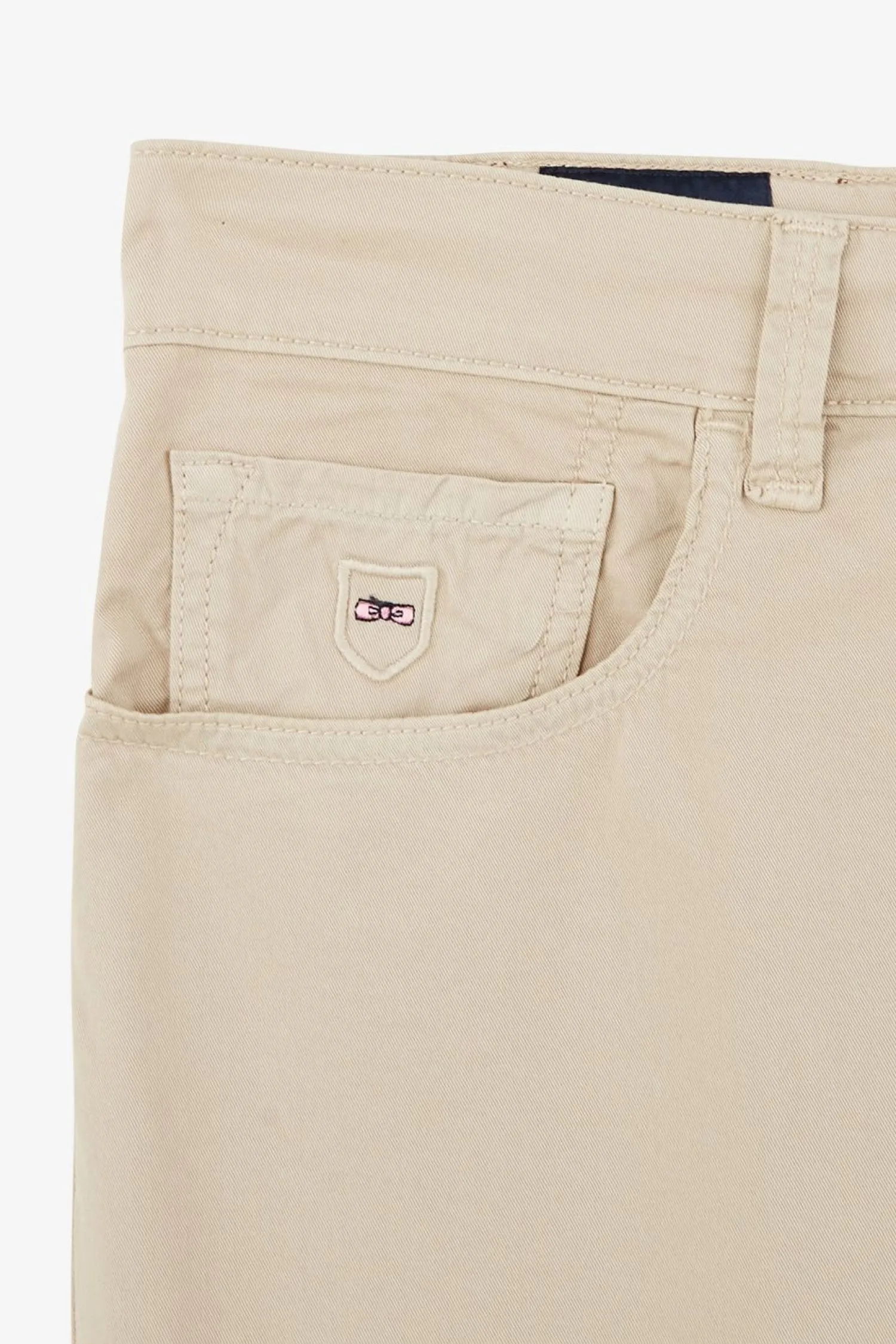 Online Pantalon Beige Droit 5 Poches Homme Pantalons