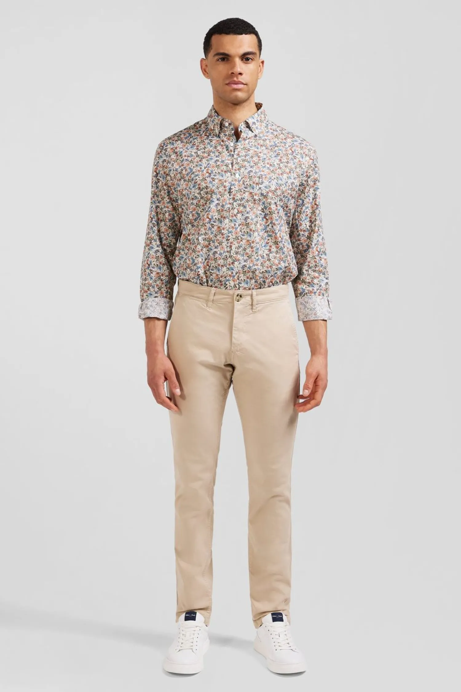 Clearance Pantalon Chino Beige Homme Pantalons