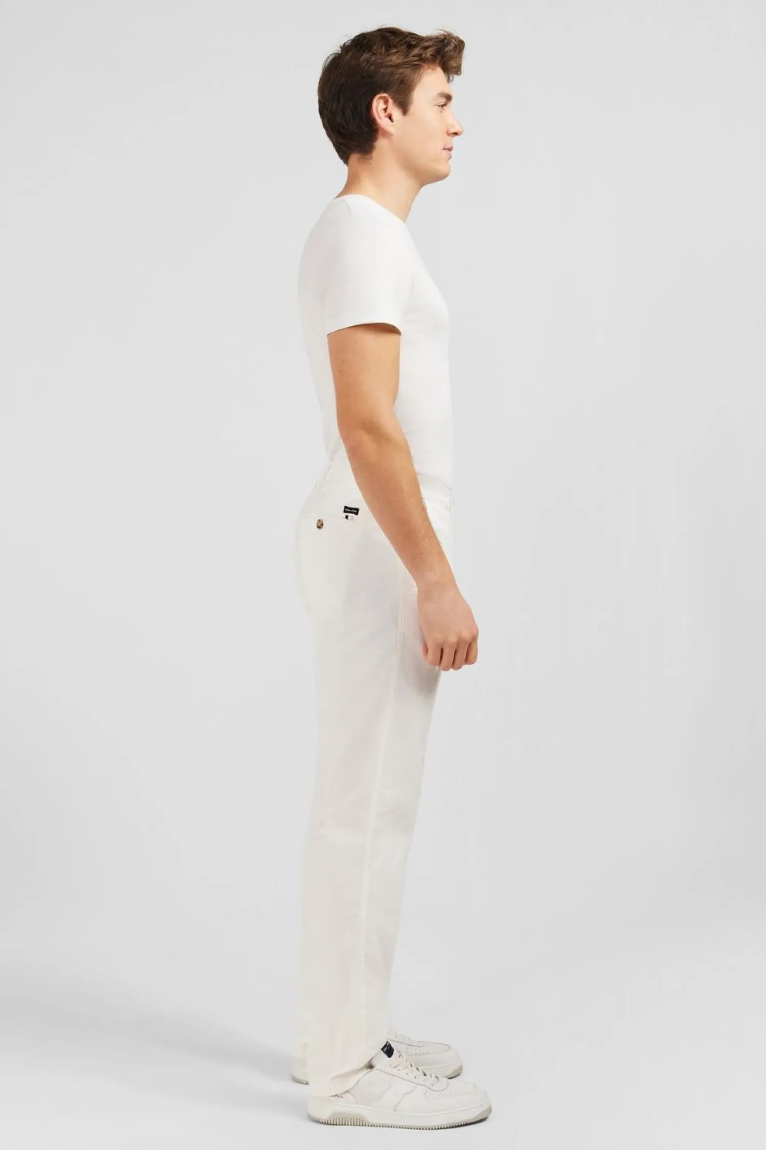 Outlet Pantalon Chino Blanc Homme Pantalons