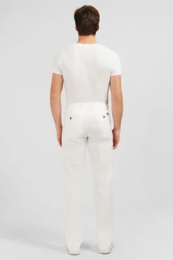 Outlet Pantalon Chino Blanc Homme Pantalons
