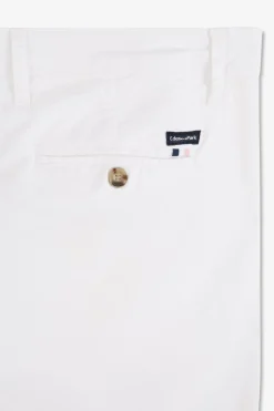 Outlet Pantalon Chino Blanc Homme Pantalons