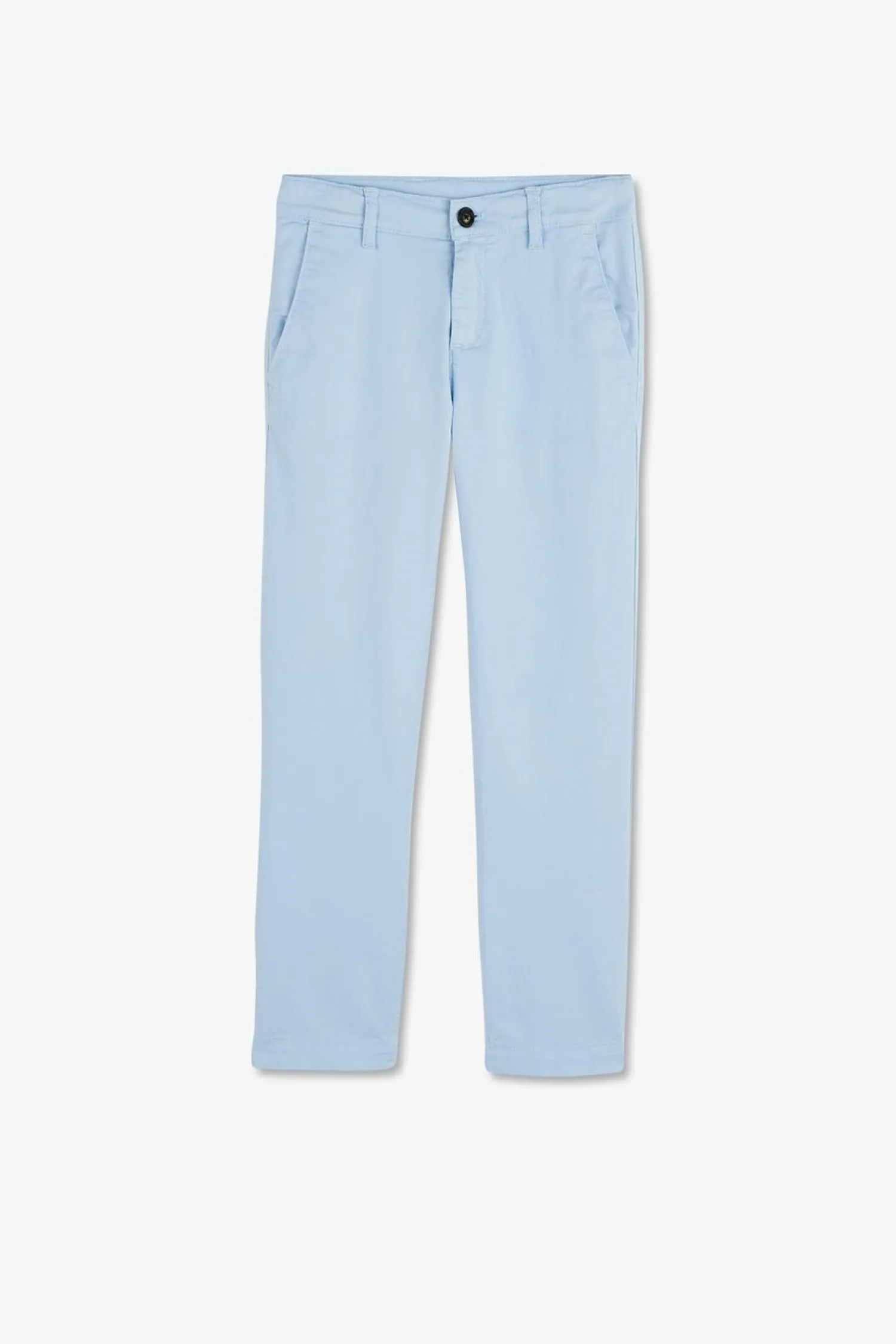 Online Pantalon Chino Bleu Ciel En Coton Stretch Enfant Enfant