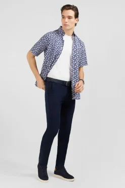 Best Pantalon Chino Bleu Marine Homme Pantalons