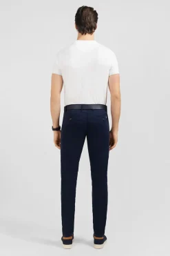 Best Pantalon Chino Bleu Marine Homme Pantalons