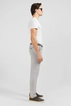 New Pantalon Chino Gris Homme Pantalons