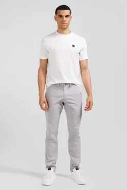 Outlet Pantalon Chino Gris Homme Pantalons