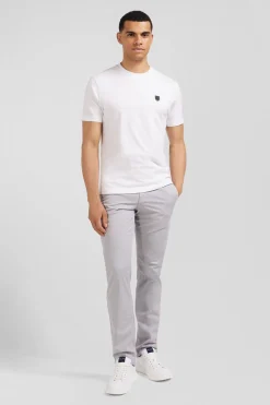 Outlet Pantalon Chino Gris Homme Pantalons