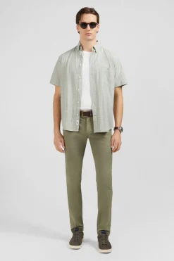 Clearance Pantalon Chino Kaki Homme Pantalons