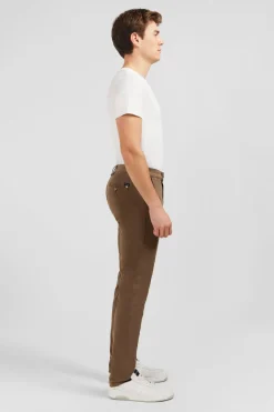 New Pantalon Chino Marron Homme Pantalons