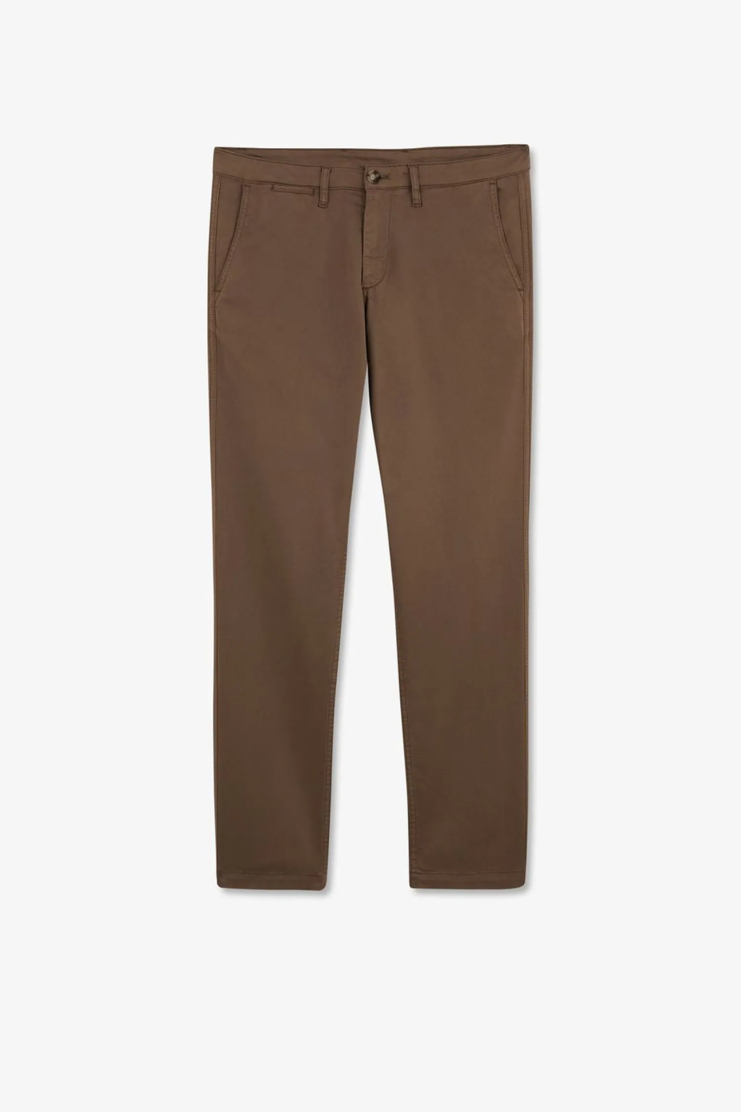 Outlet Pantalon Chino Marron Homme Pantalons