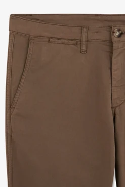 Outlet Pantalon Chino Marron Homme Pantalons