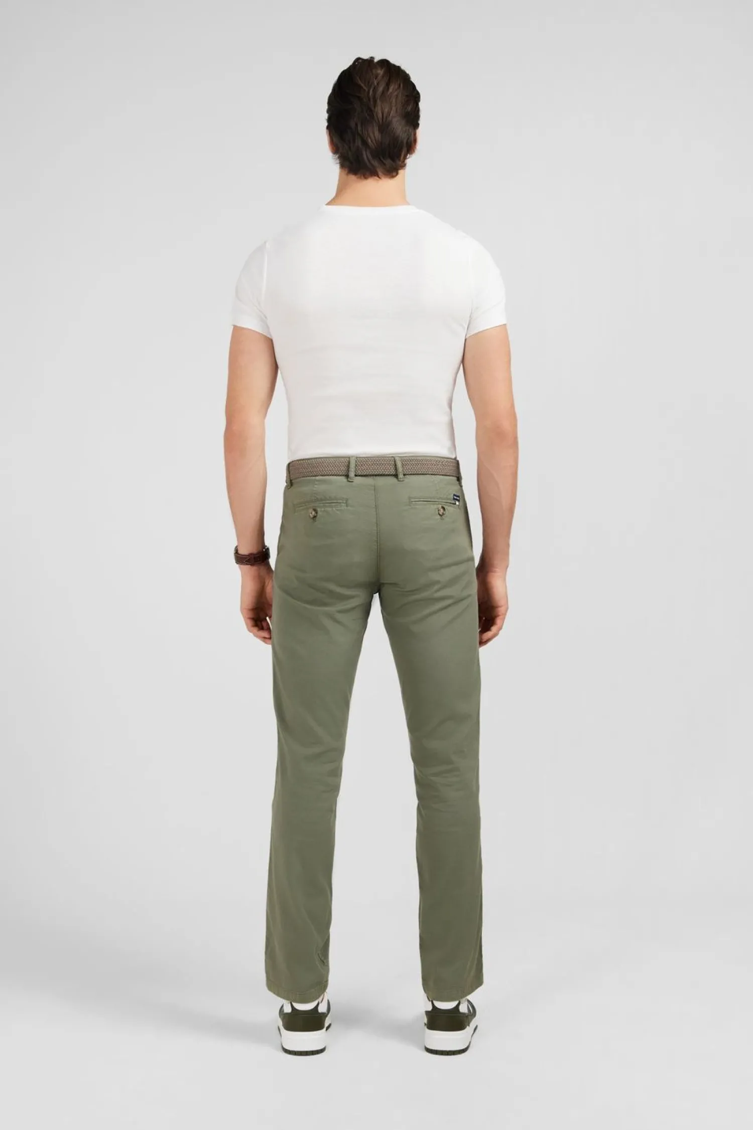 Best Pantalon Chino Sans Plis Kaki Homme Pantalons