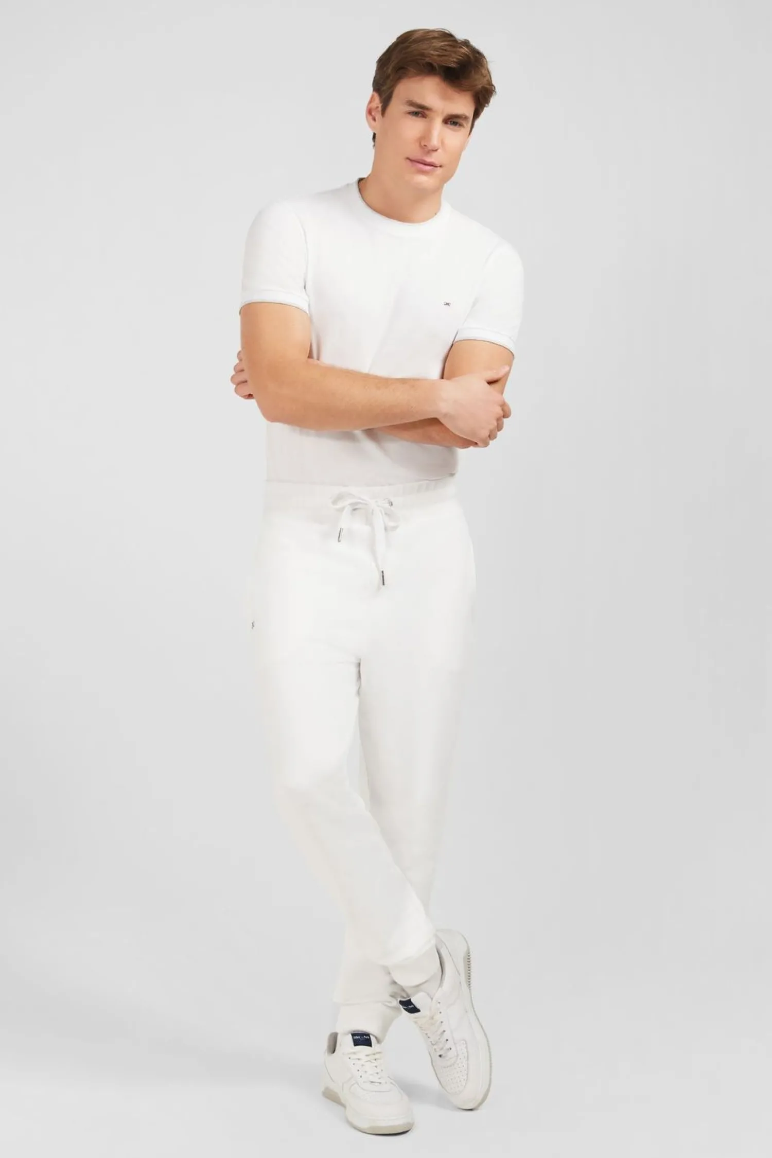 Hot Pantalon De Jogging Blanc Homme Pantalons